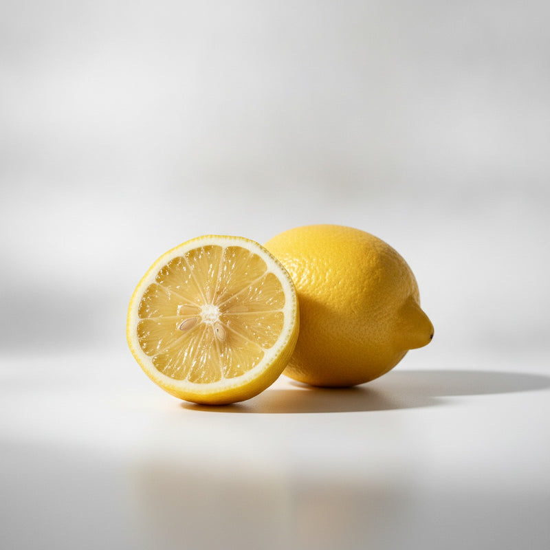 Lemon note — fresh lemons