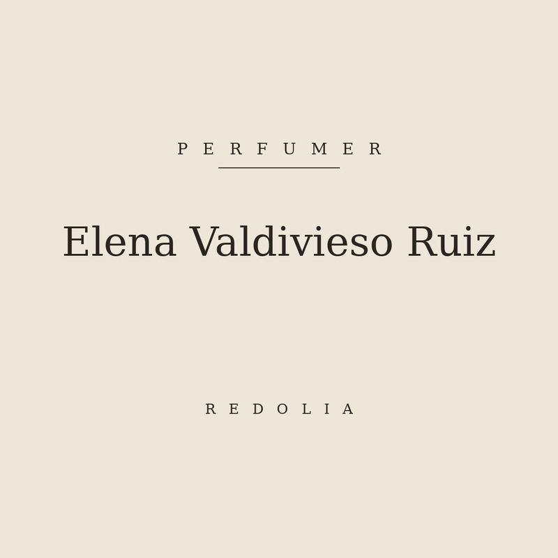 Perfumer card for Elena Valdivieso Ruiz at Redolia