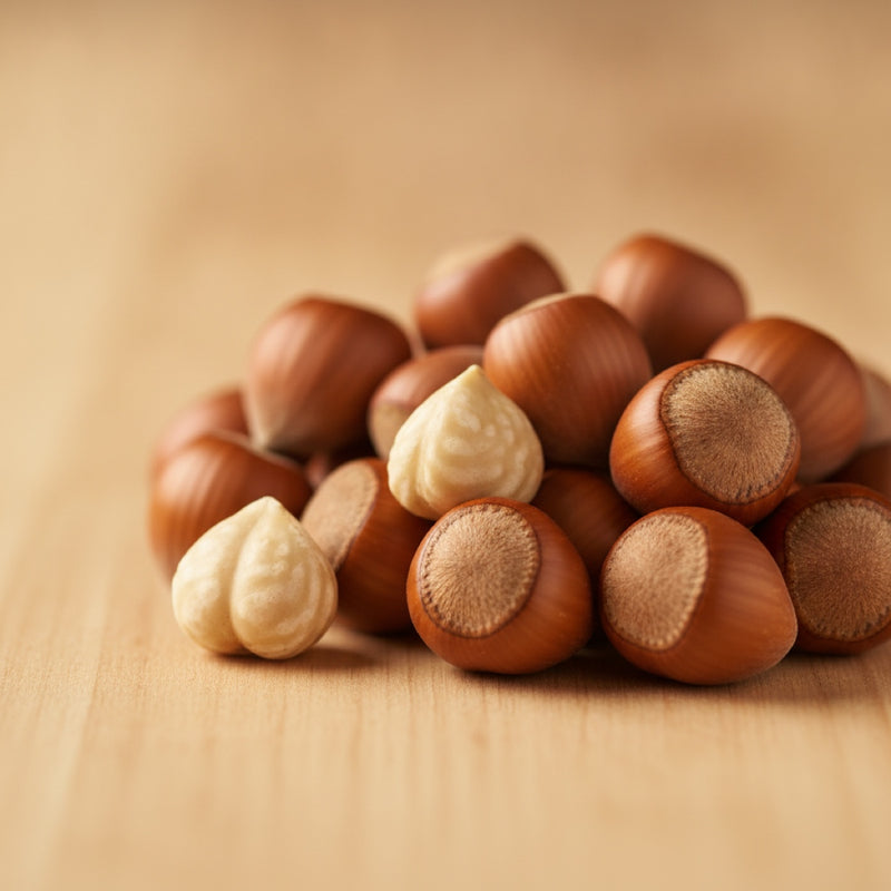 Whole hazelnuts — hazelnut perfume note