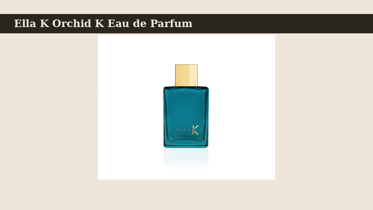 Ella K Orchid K Eau de Parfum fragrance bottle