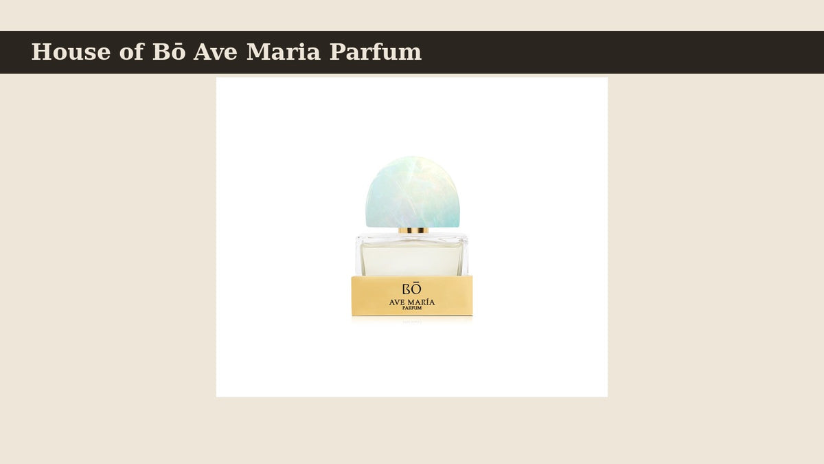 House of Bō Ave Maria Parfum fragrance bottle