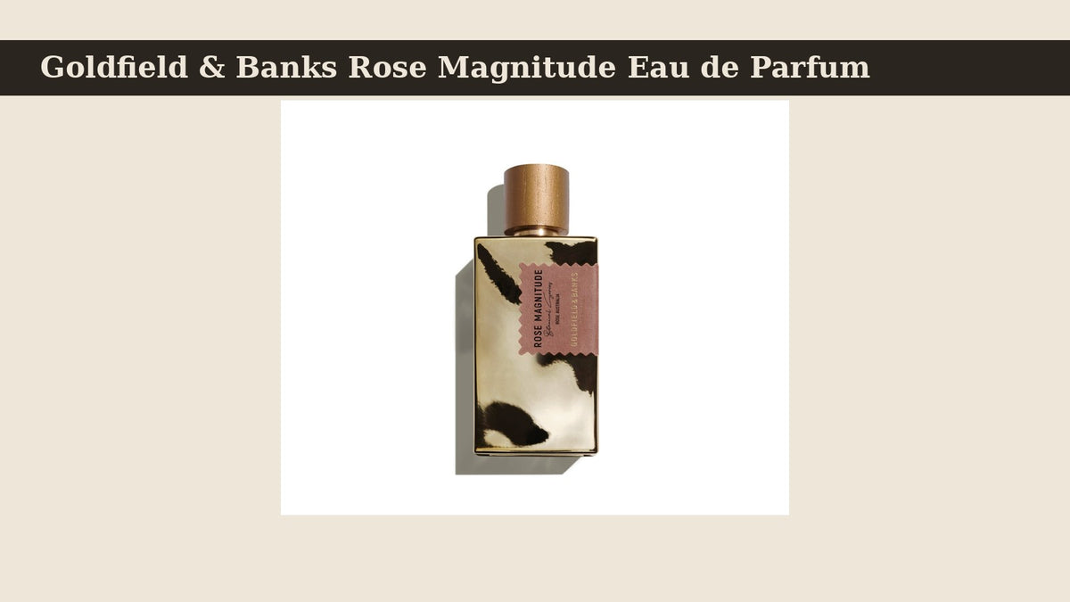 Goldfield & Banks Rose Magnitude Eau de Parfum fragrance bottle