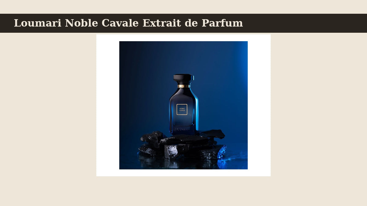 Loumari Noble Cavale Extrait de Parfum fragrance bottle