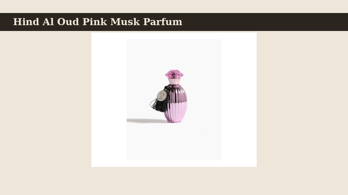 Hind Al Oud Pink Musk Parfum fragrance bottle