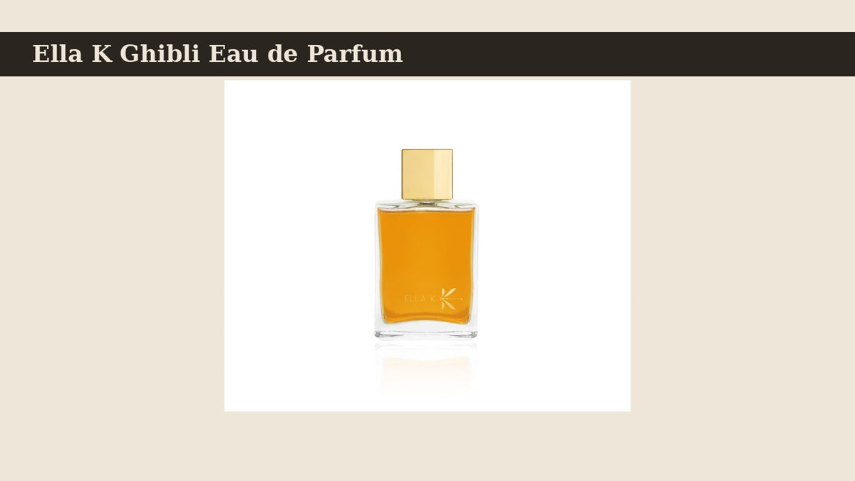 Ella K Ghibli Eau de Parfum fragrance bottle