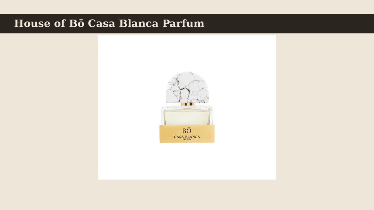 House of Bō Casa Blanca Parfum fragrance bottle