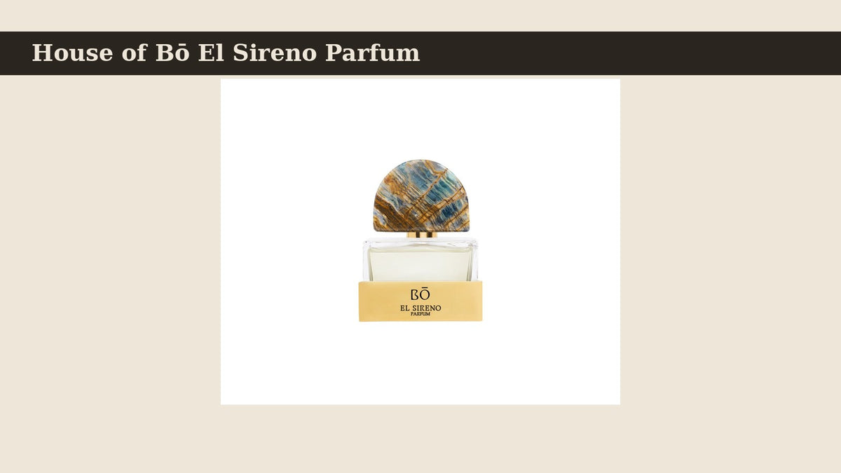House of Bō El Sireno Parfum fragrance bottle