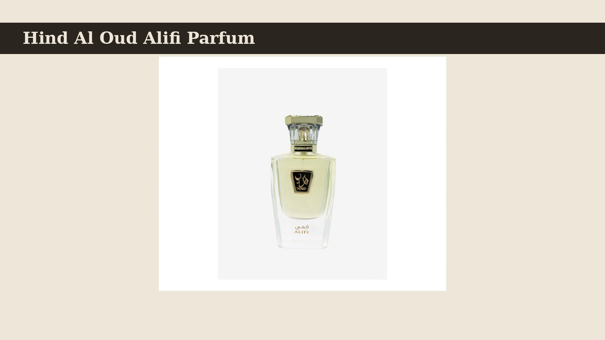 Hind Al Oud Alifi Parfum fragrance bottle