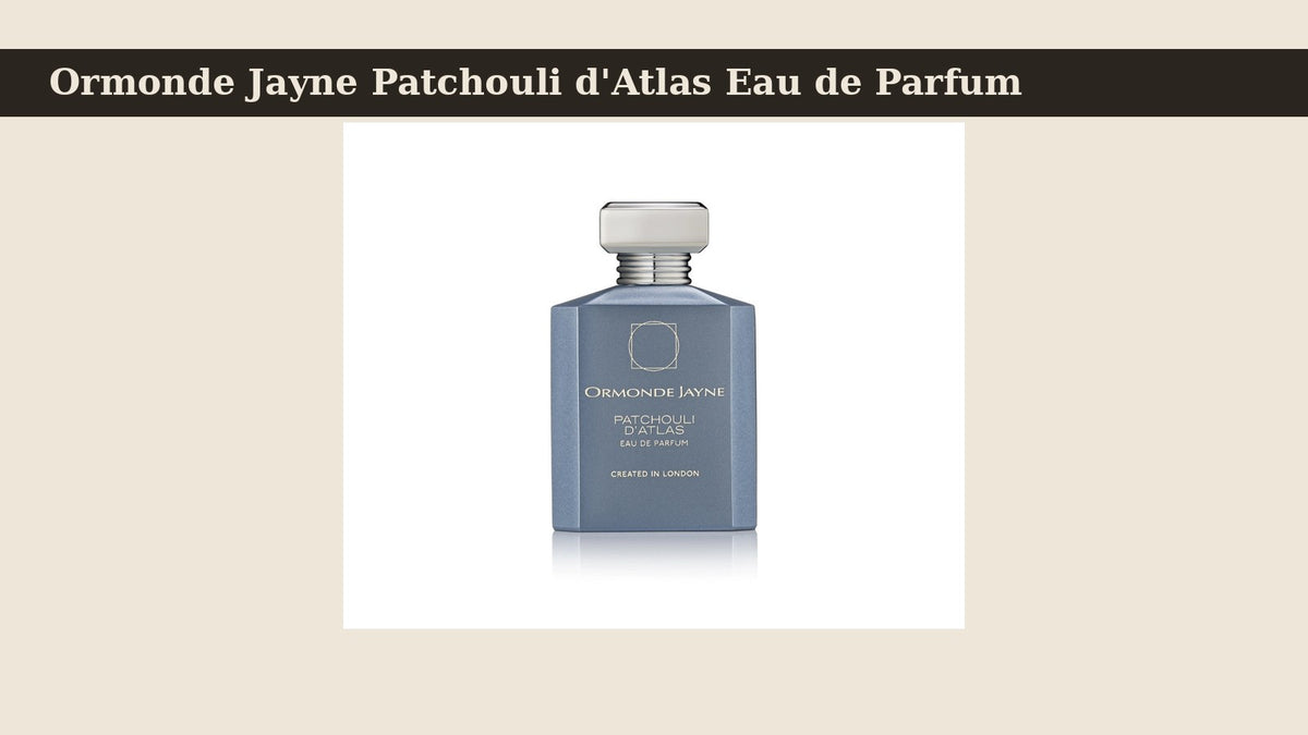 Ormonde Jayne Patchouli d'Atlas Eau de Parfum fragrance bottle