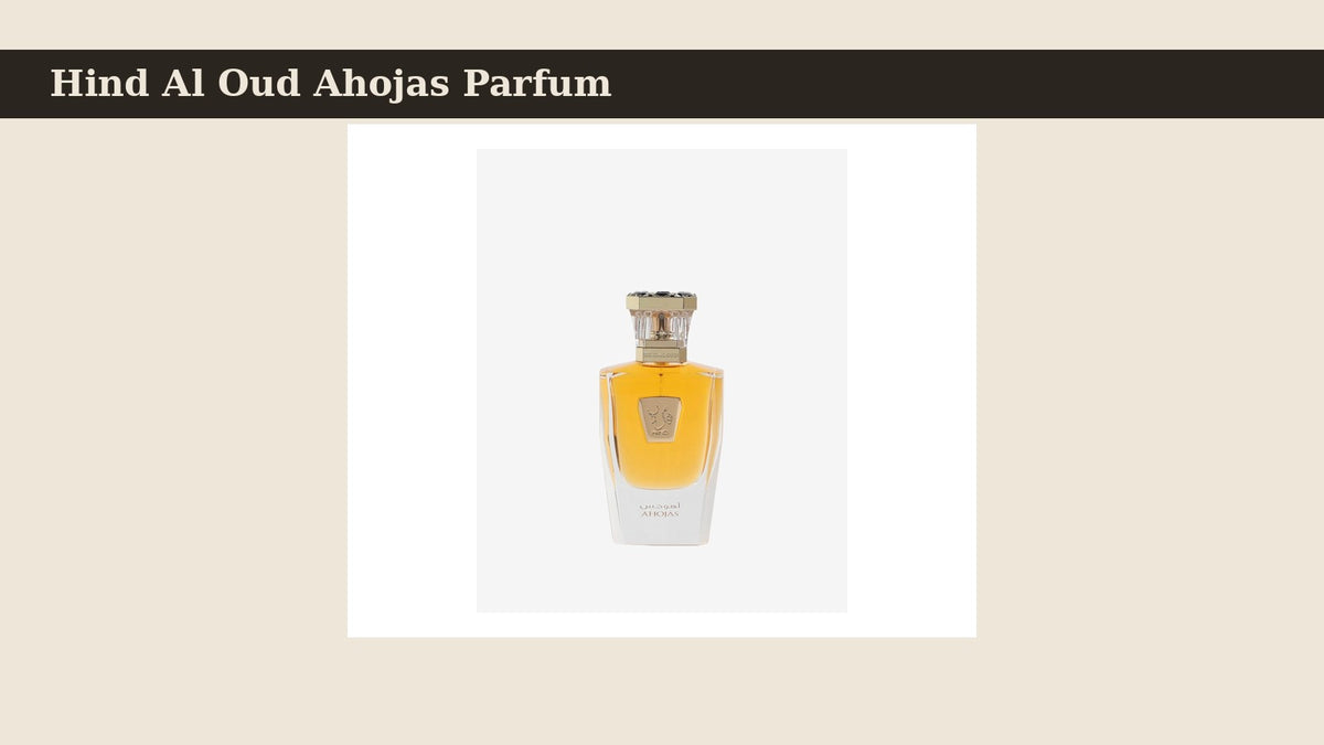 Hind Al Oud Ahojas Parfum fragrance bottle