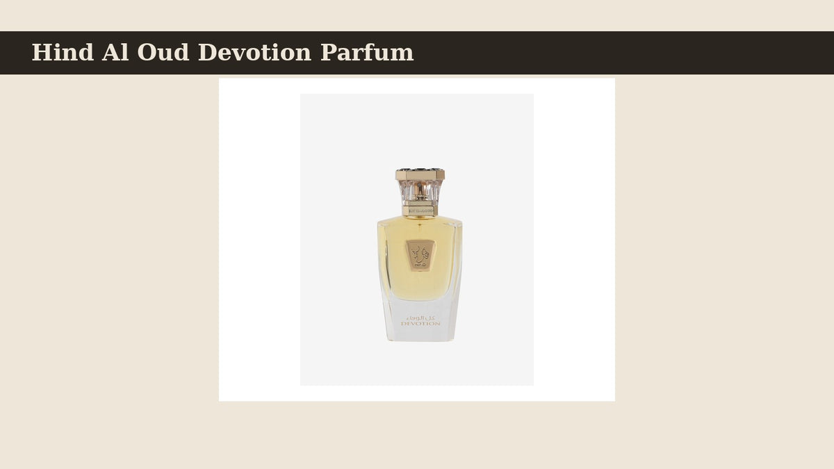 Hind Al Oud Devotion Parfum fragrance bottle