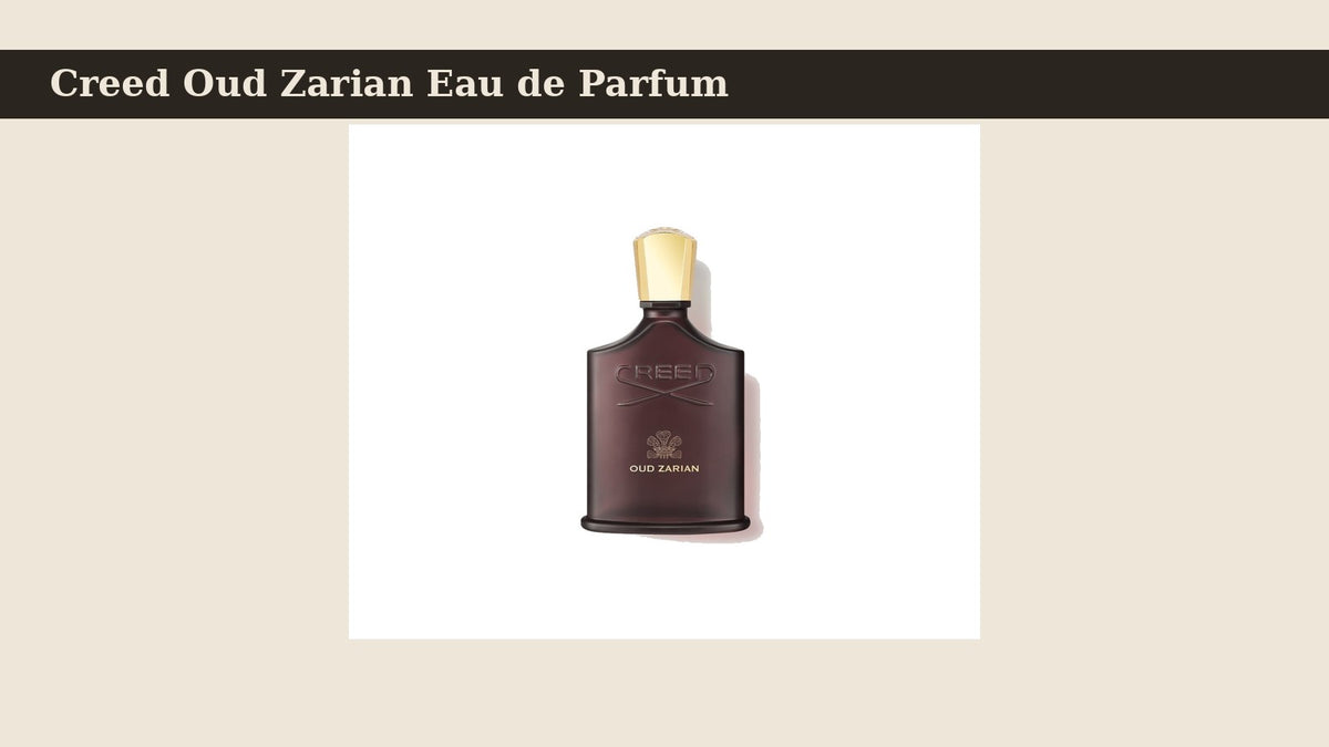 Creed Oud Zarian Eau de Parfum fragrance bottle