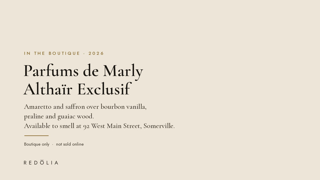 Parfums de Marly Althaïr Exclusif at Redolia Perfumery, Somerville NJ