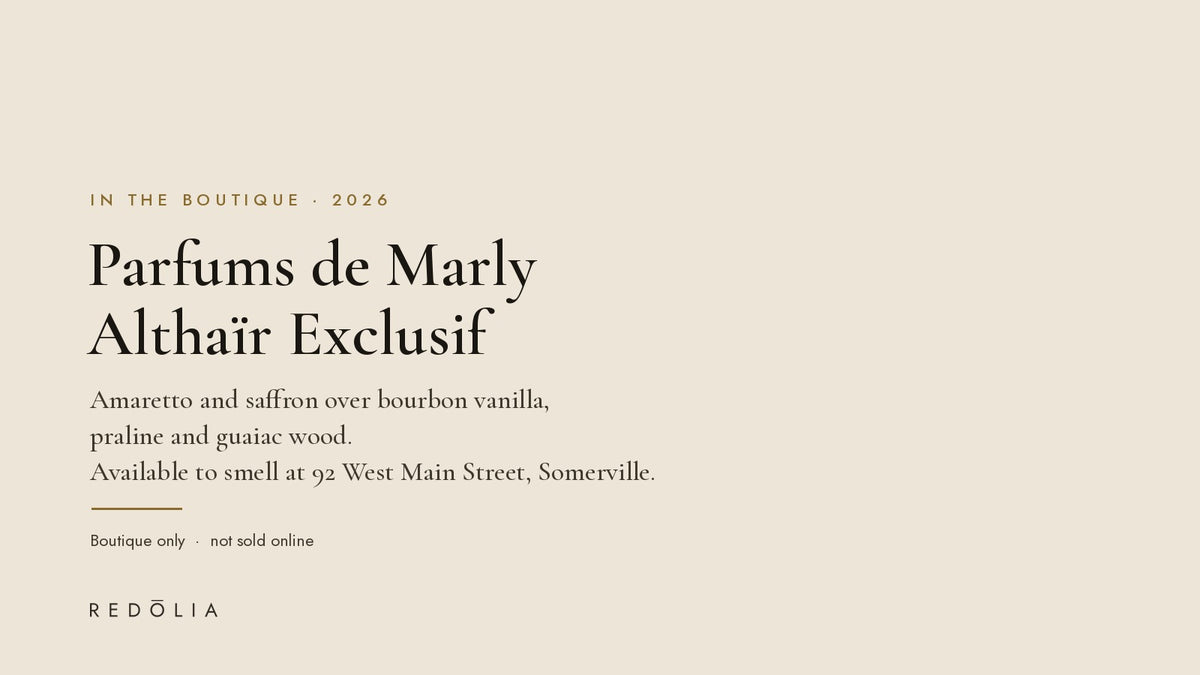Parfums de Marly Althaïr Exclusif at Redolia Perfumery, Somerville NJ