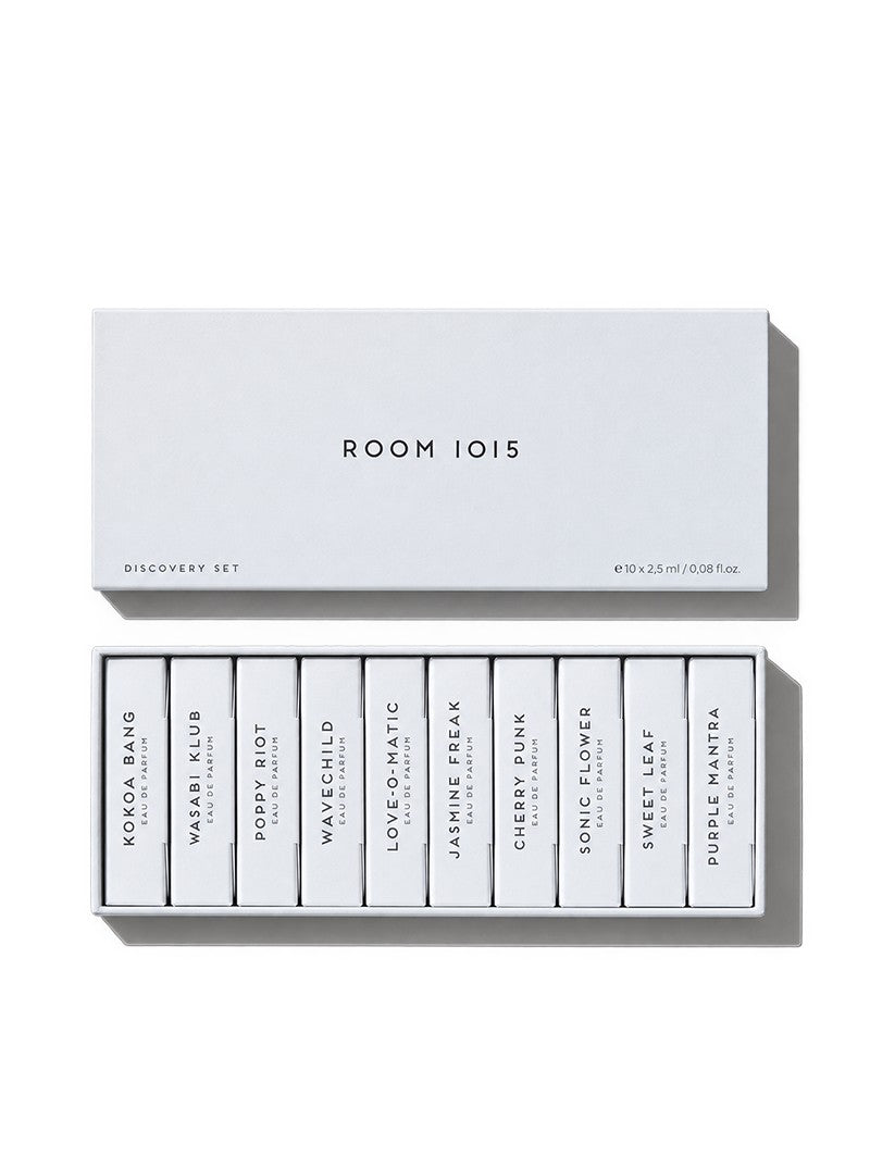 The Room 1015 Discovery Set: A Guide to All Ten Fragrances