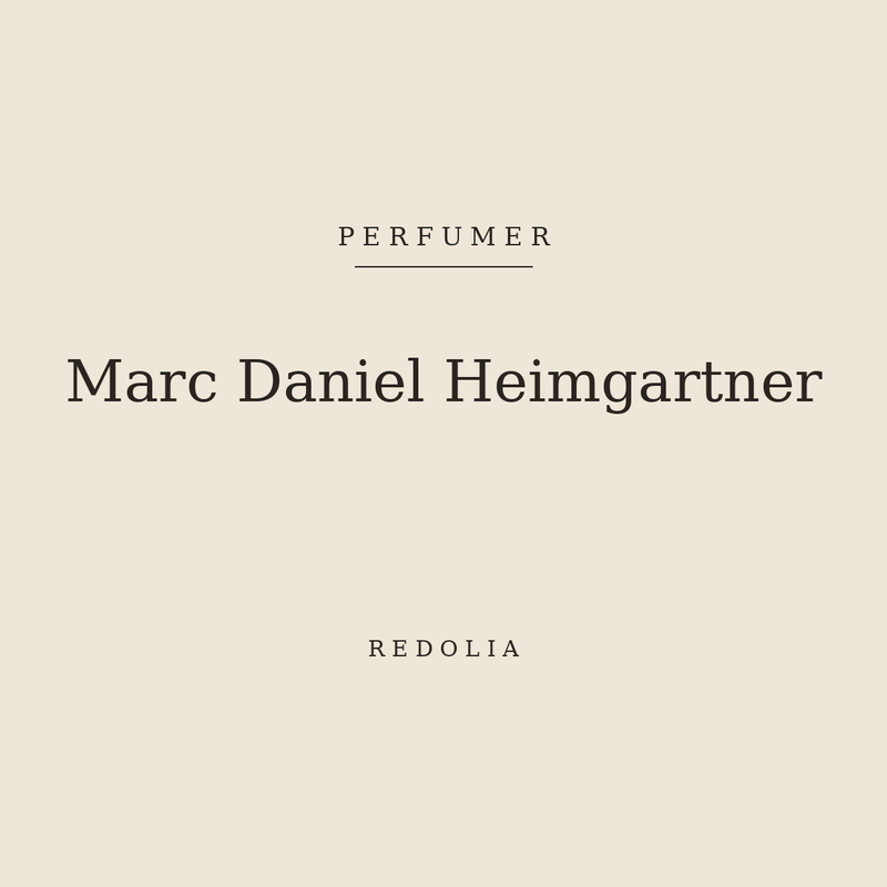 Marc Daniel Heimgartner, perfumer — Redolia