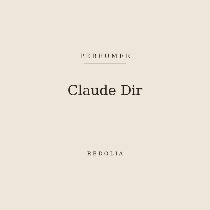 Claude Dir, perfumer — Redolia