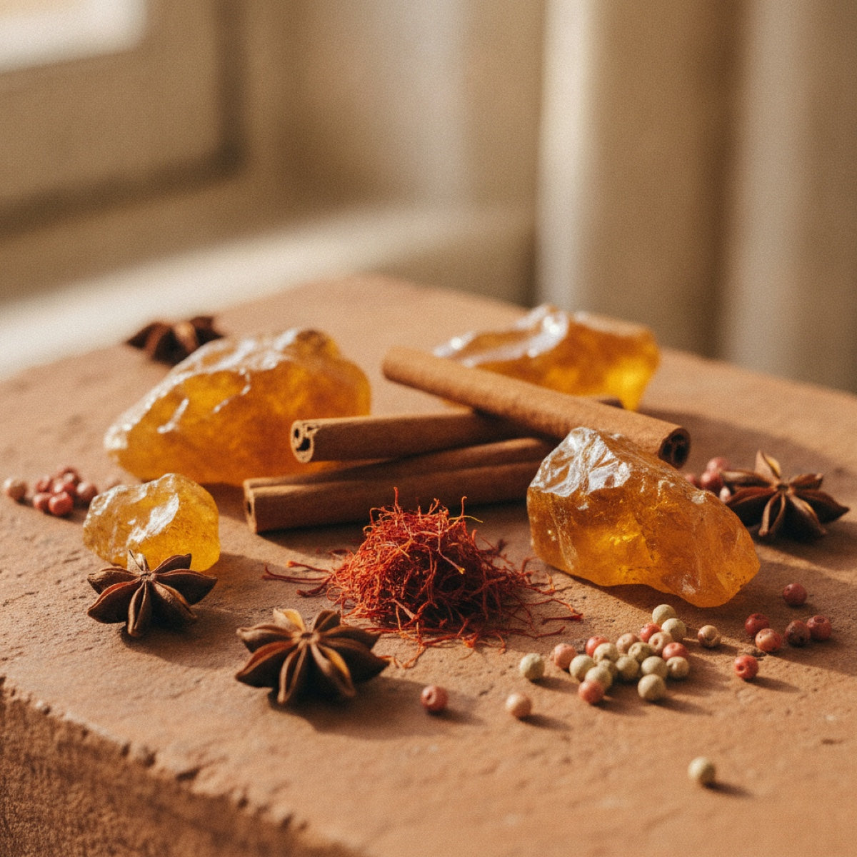 Amber Spicy — fragrance family ingredients