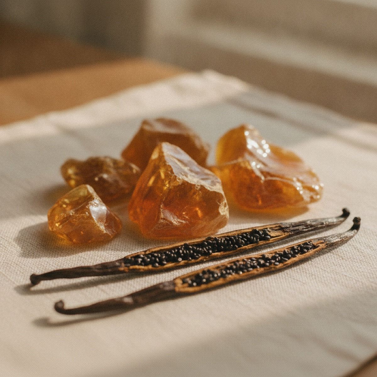 Amber Vanilla — fragrance family ingredients