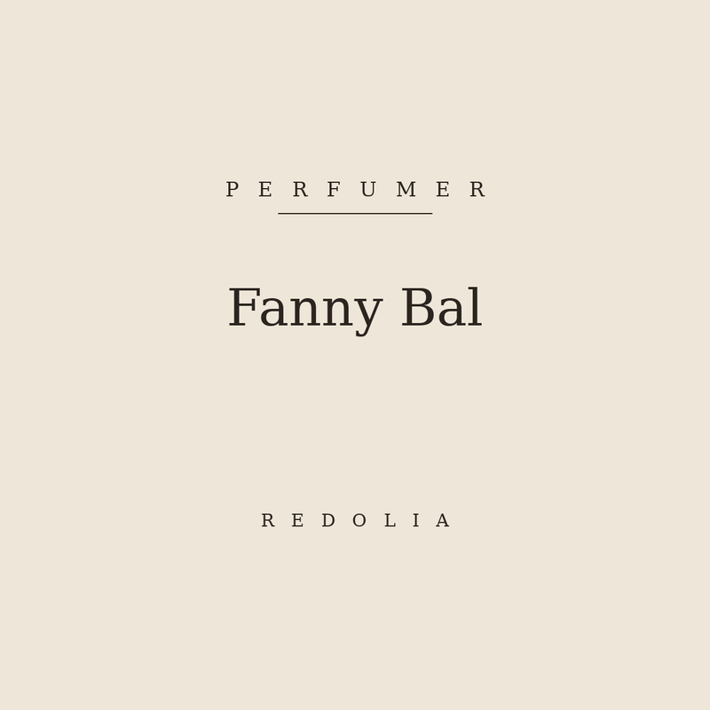 Perfumer card for Fanny Bal at Redolia