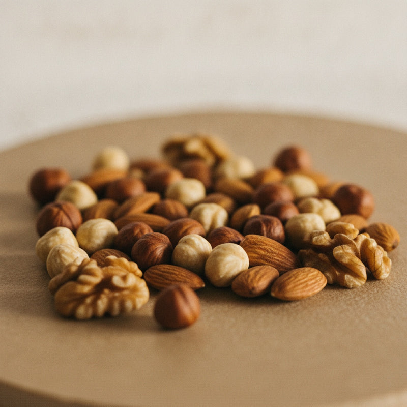 Mixed roasted nuts — nutty perfume accord
