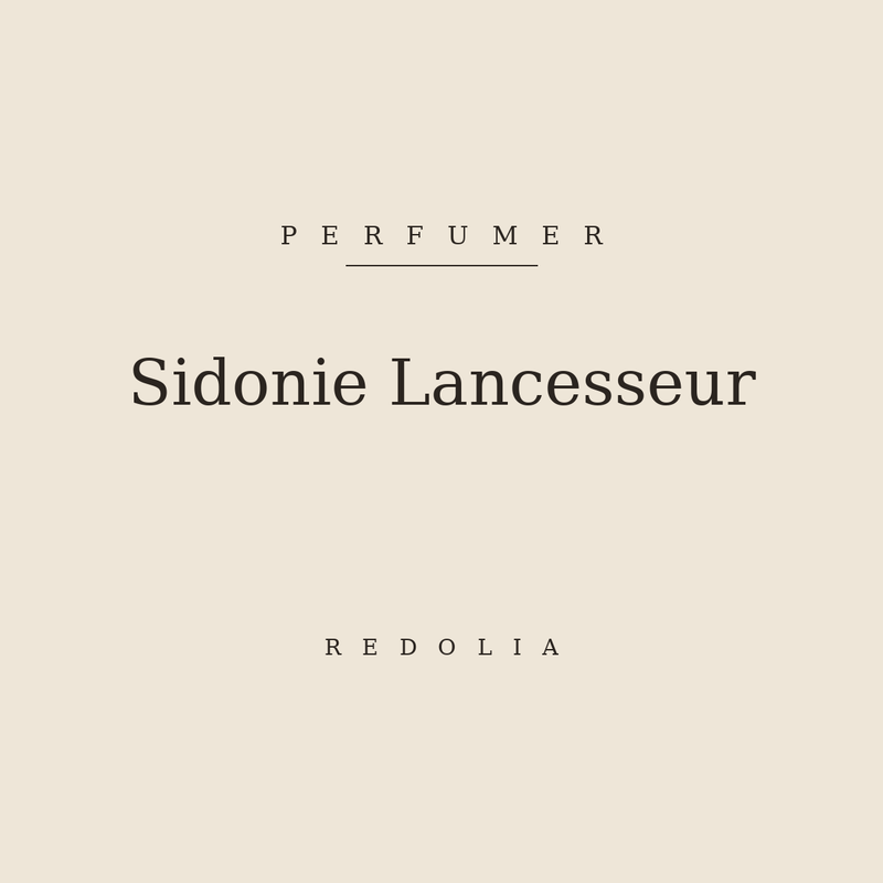 Perfumer card for Sidonie Lancesseur at Redolia