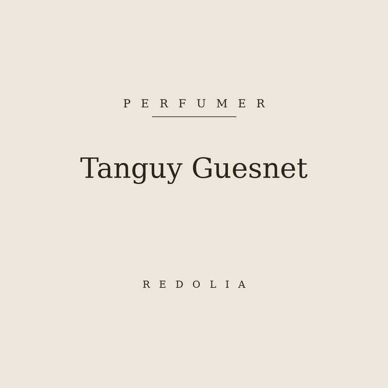 Perfumer card for Tanguy Guesnet at Redolia