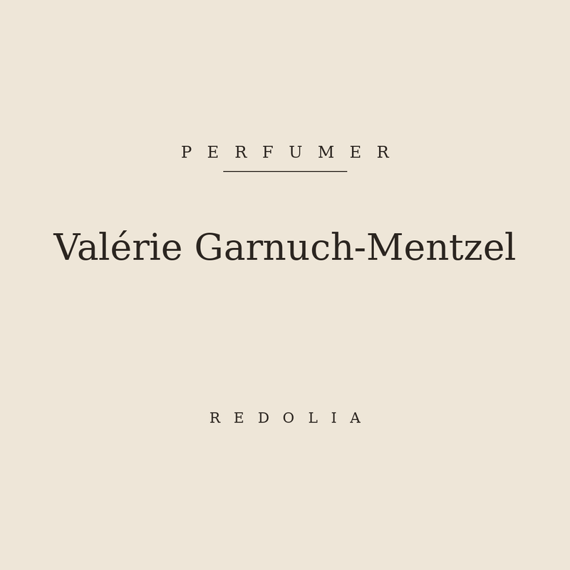 Perfumer card for Valerie Garnuch Mentzel at Redolia