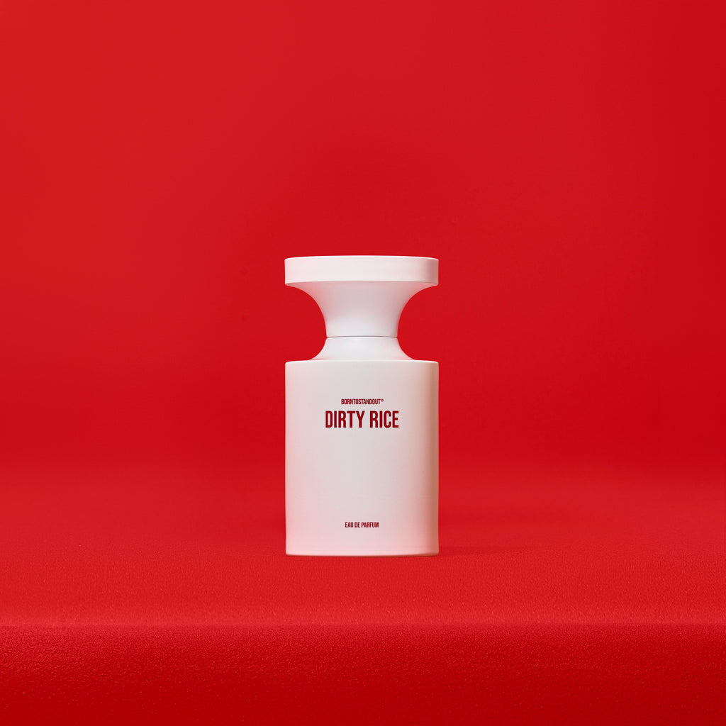 BORNTOSTANDOUT Dirty Rice bottle detail