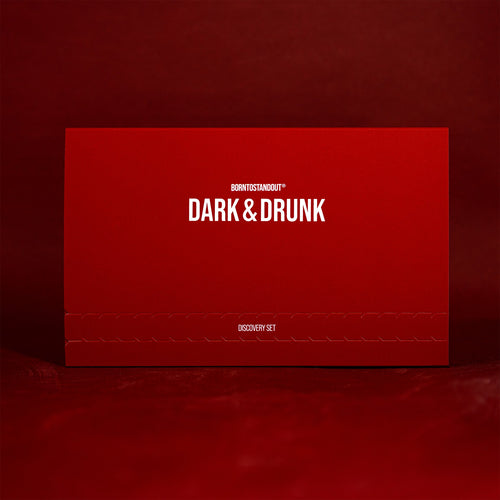 BORNTOSTANDOUT Dark & Drunk Discovery Set — 8 x 2 ml discovery set