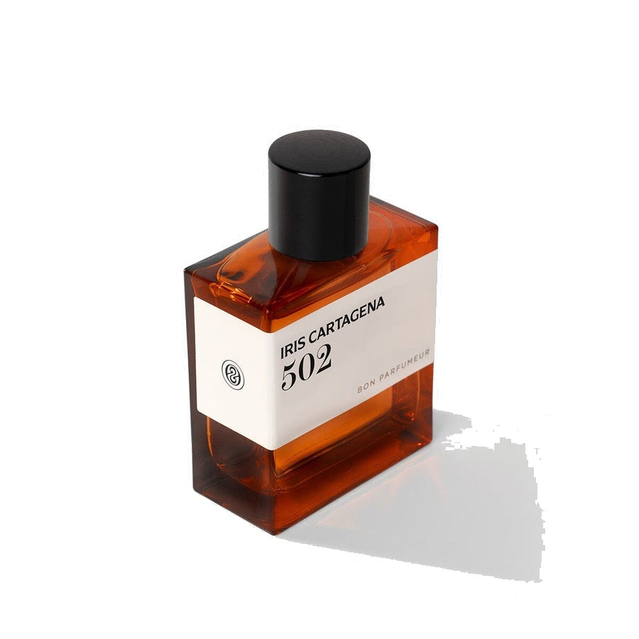 Bon Parfumeur 502 Iris Cartagena Eau de Parfum bottle detail