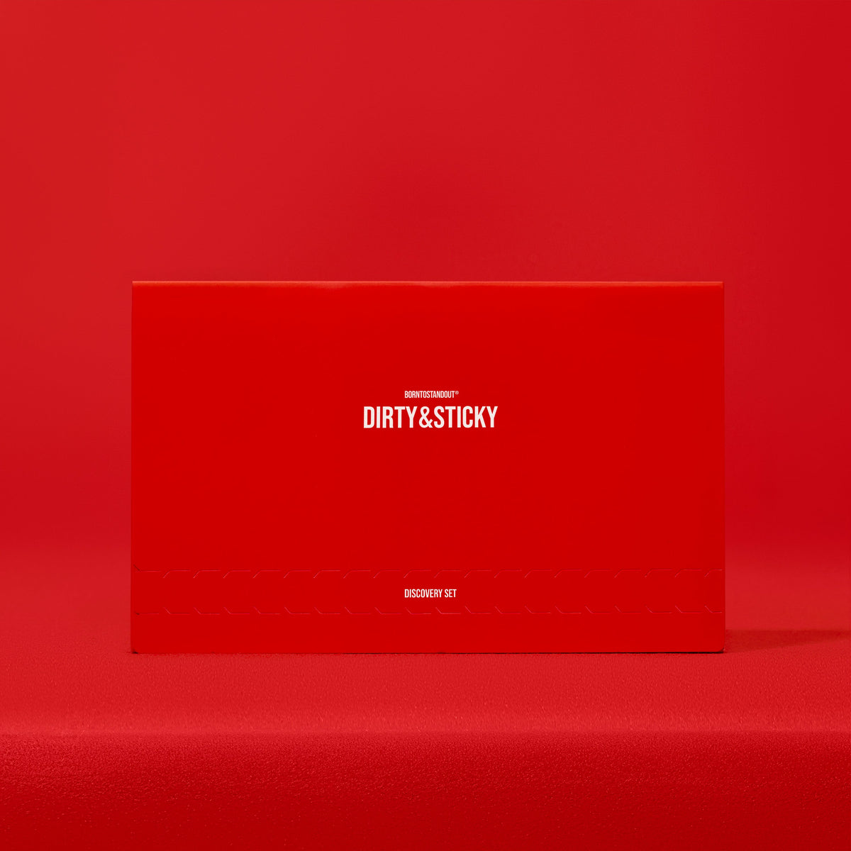 BORNTOSTANDOUT Dirty & Sticky Discovery Set — 8 x 2 ml discovery set