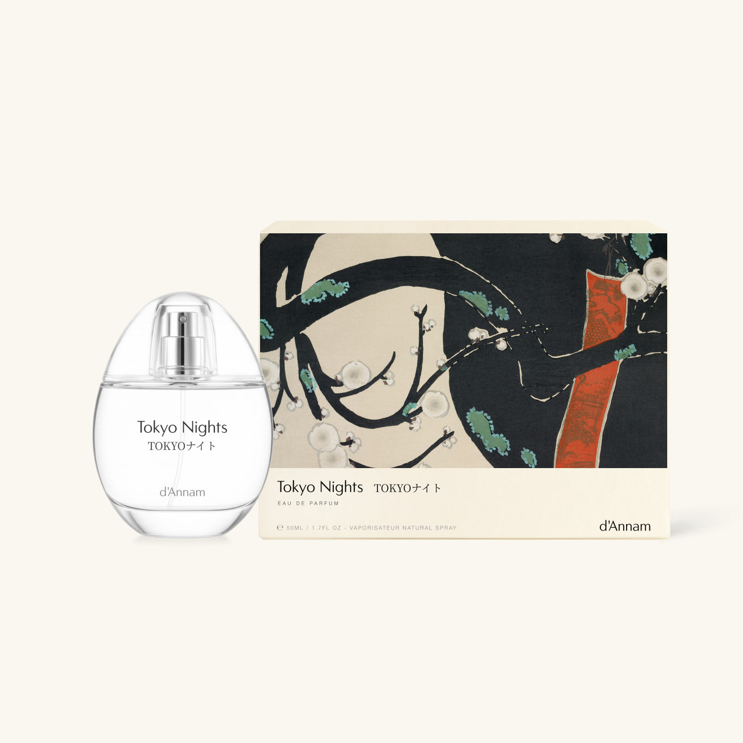 d'Annam Tokyo Nights bottle and gift box