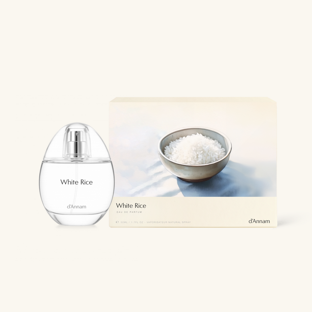 d'Annam White Rice bottle and gift box
