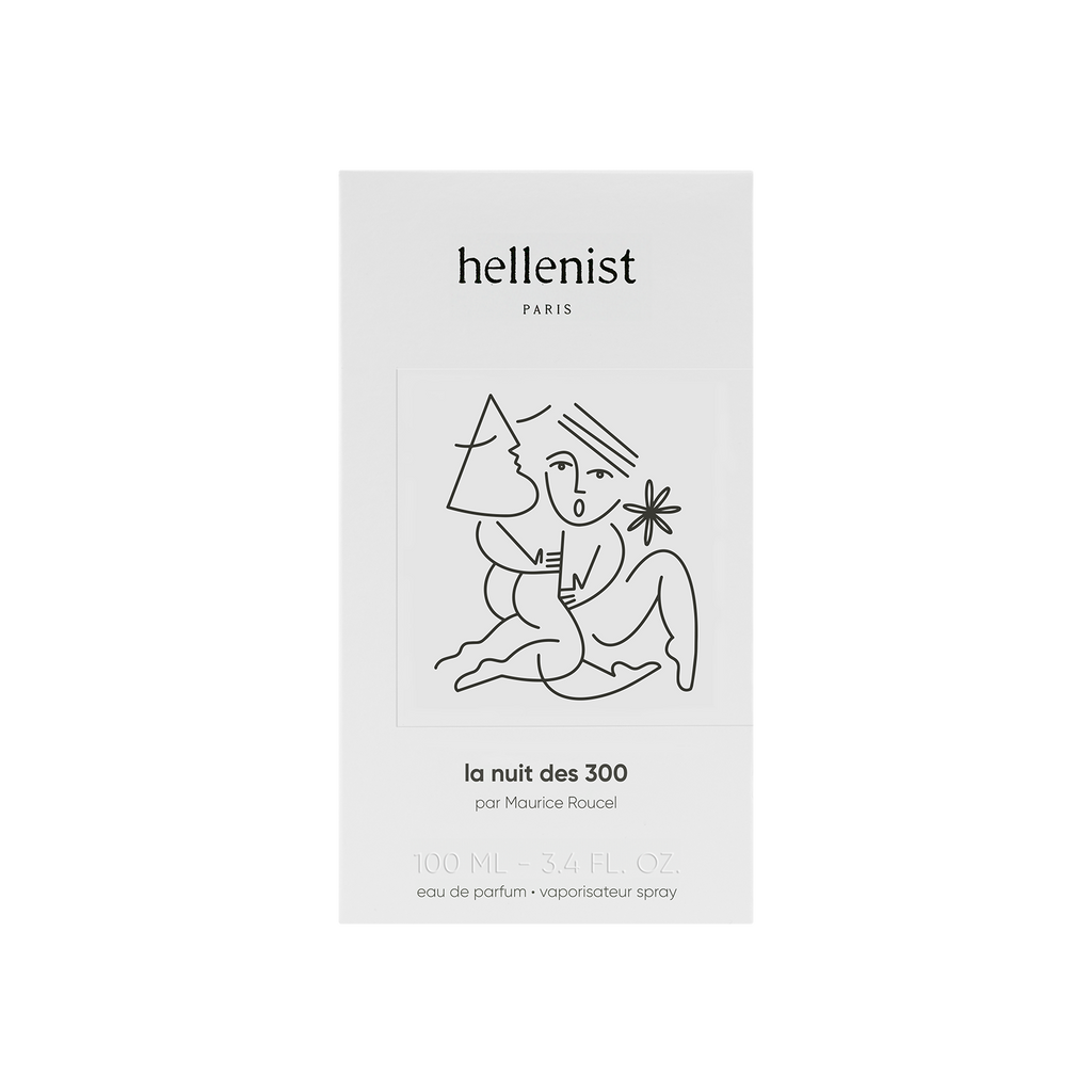 Hellenist La Nuit des 300 bottle and box