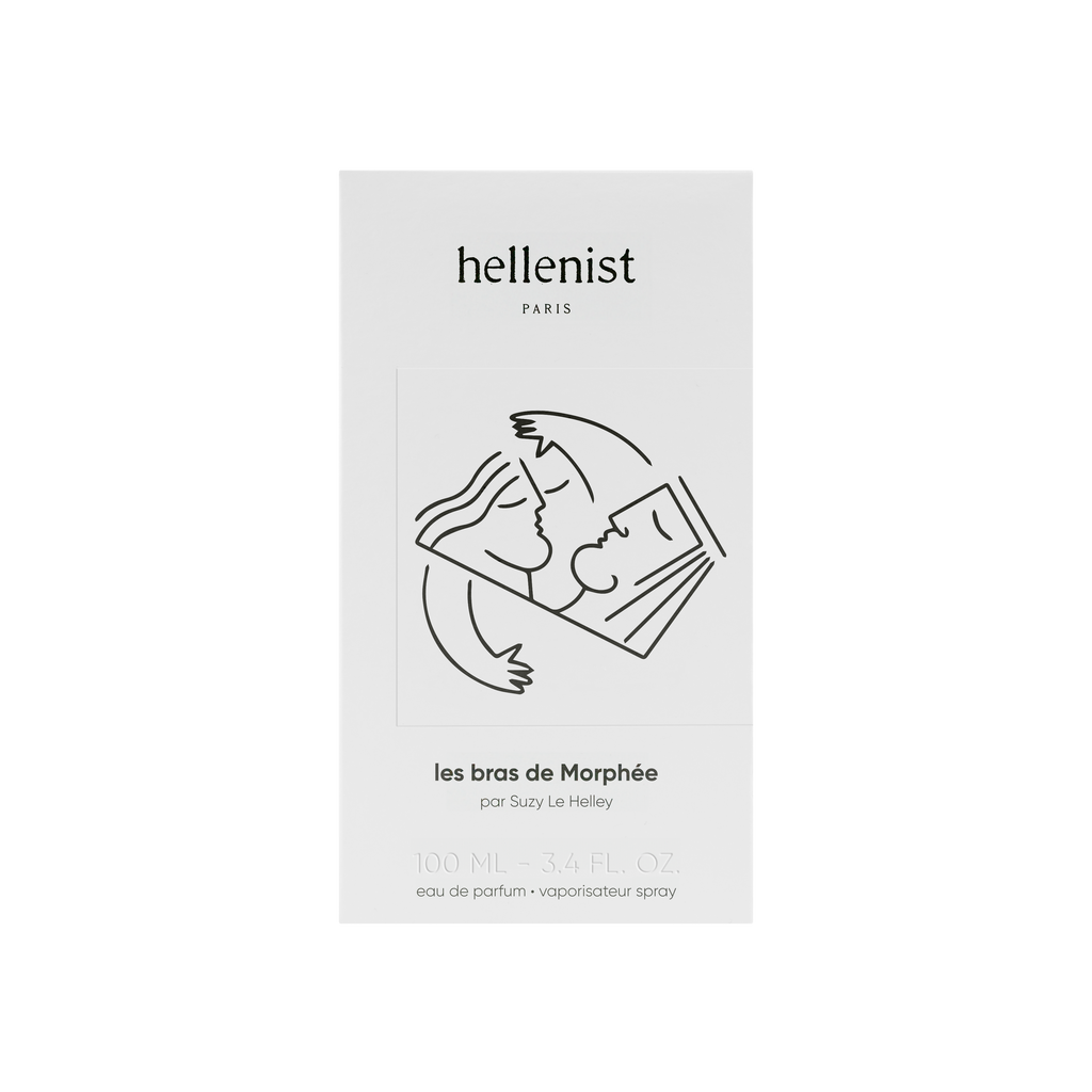 Hellenist Les Bras de Morphée bottle and box