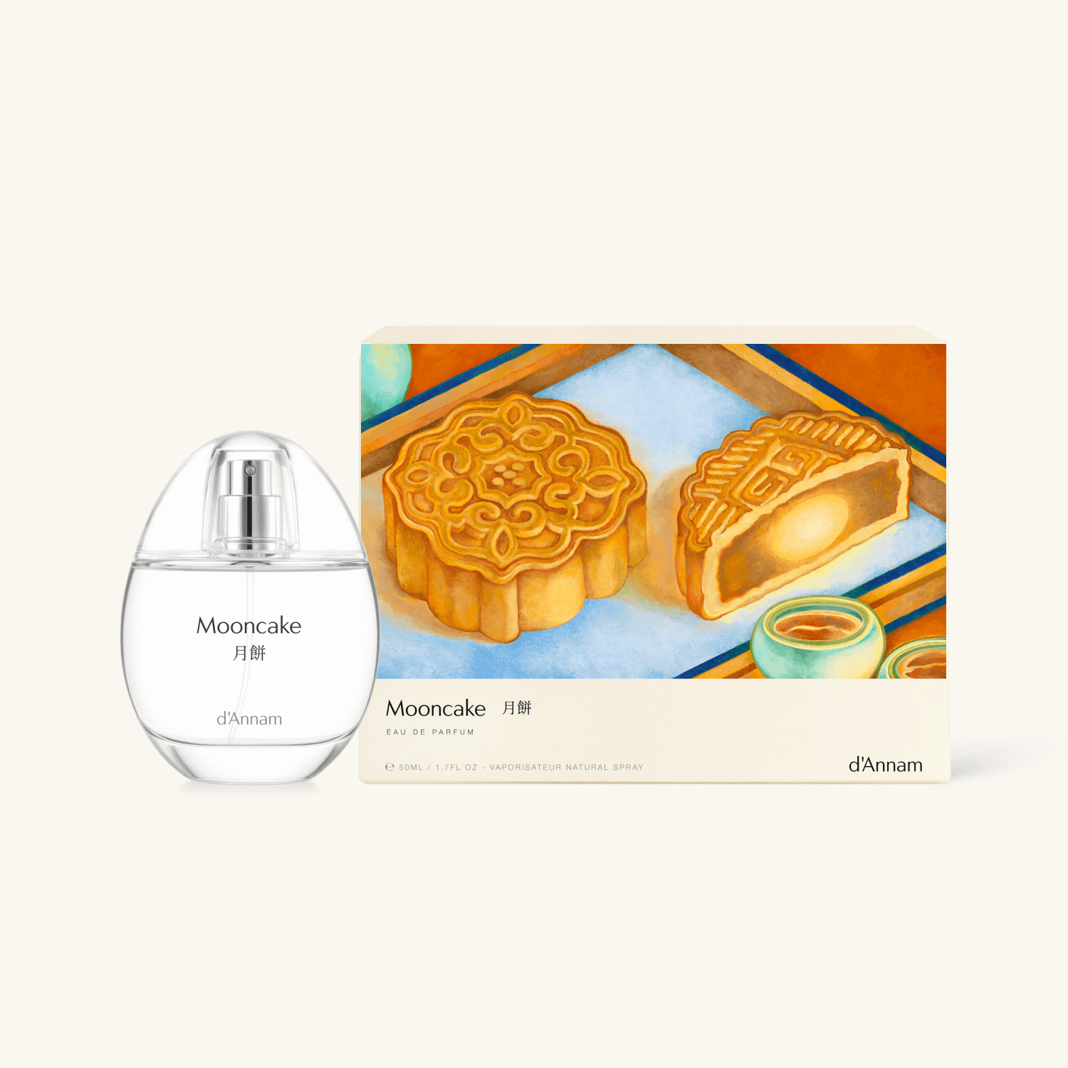 d'Annam Mooncake bottle and gift box