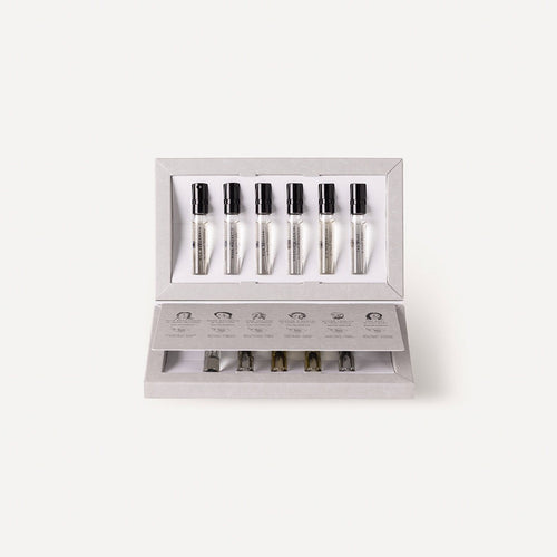 Essential Parfums Discovery Set — open box with 2 ml vials
