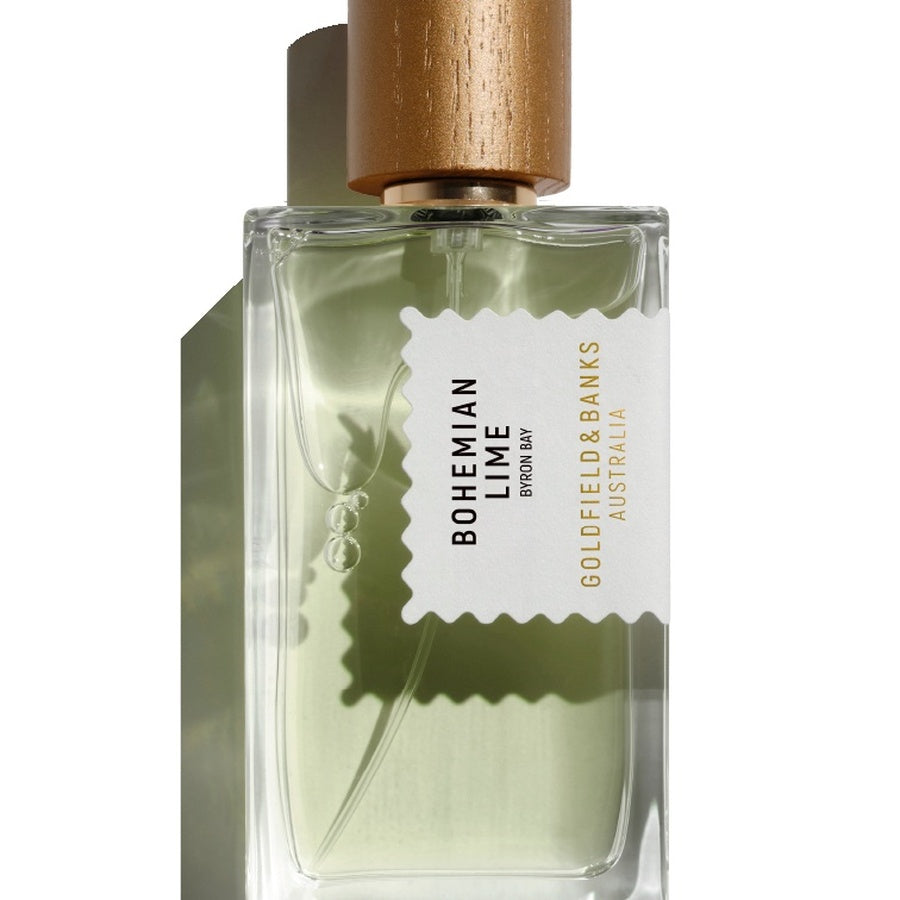 Goldfield & Banks Bohemian Lime bottle detail