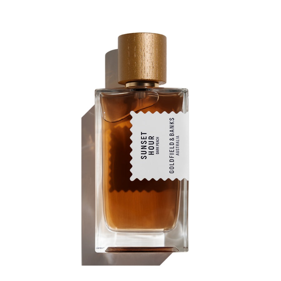 Goldfield & Banks Sunset Hour Dark Peach Eau de Parfum 100 ml bottle