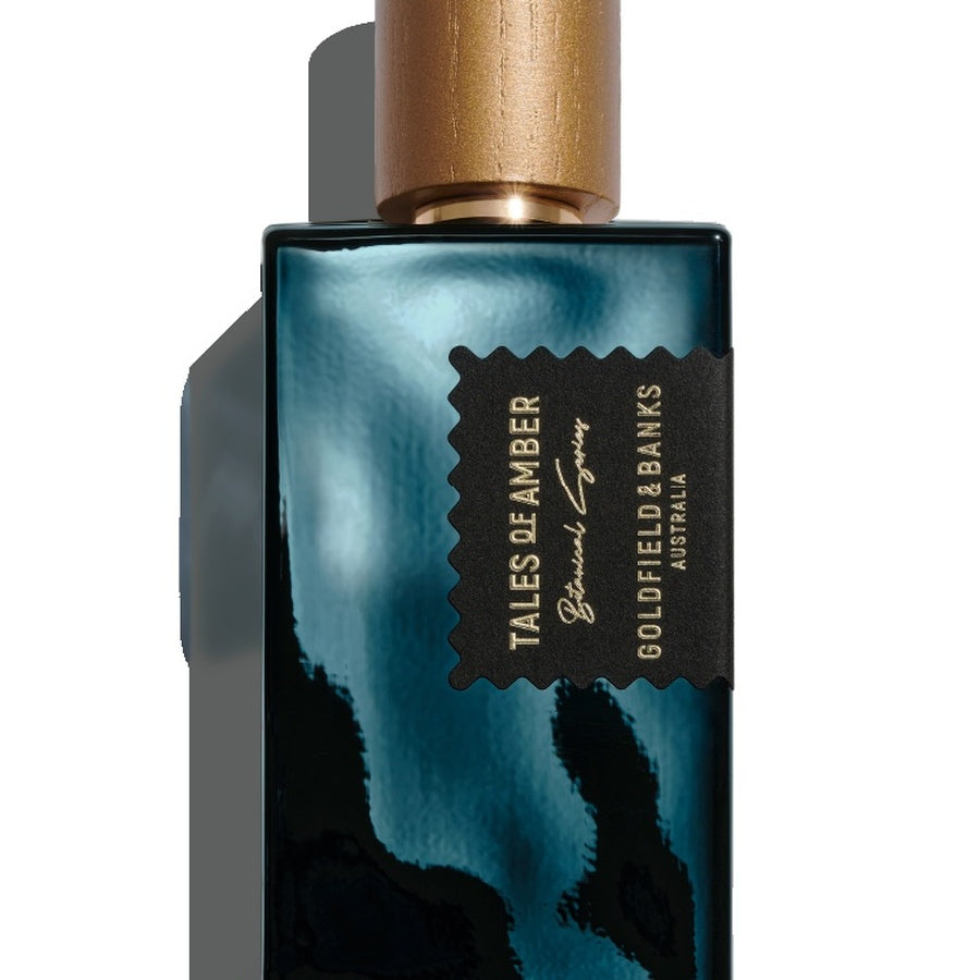 Goldfield & Banks Tales of Amber bottle detail