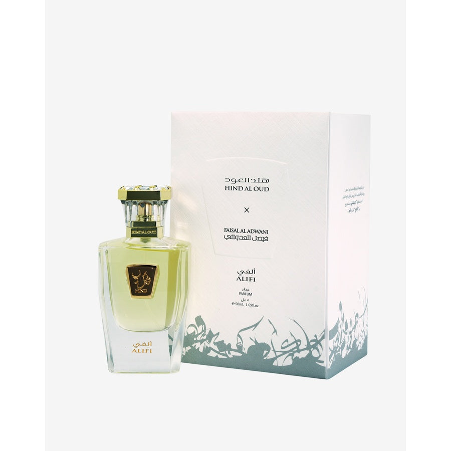 Hind Al Oud Alifi bottle detail