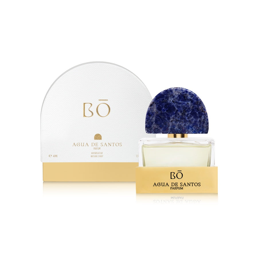 House of Bō Agua de Santos Parfum bottle and box