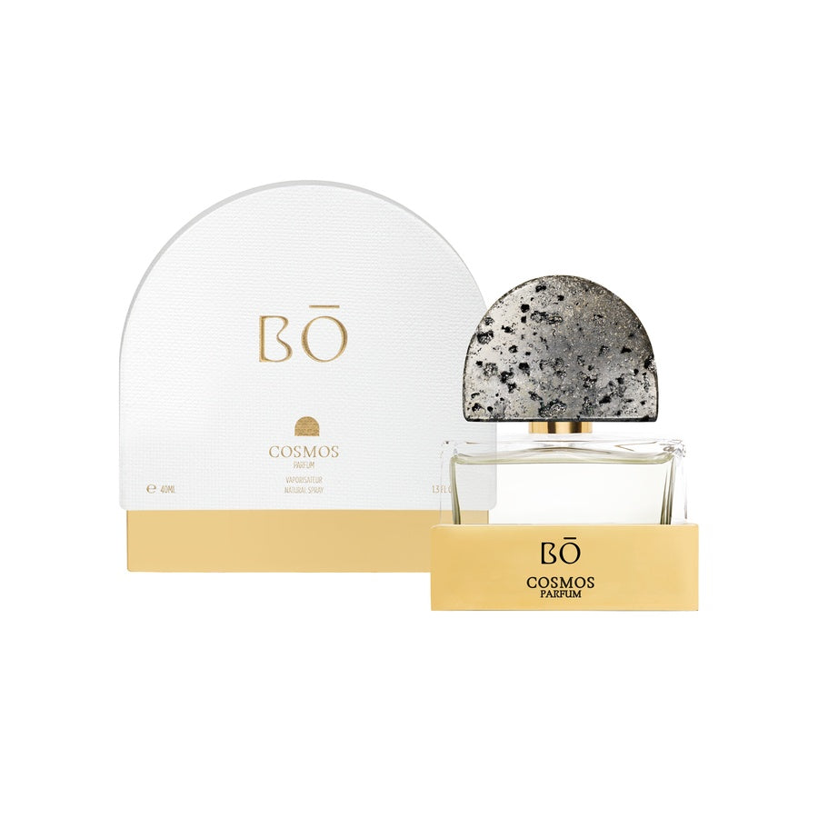 House of Bō Cosmos Parfum bottle and box