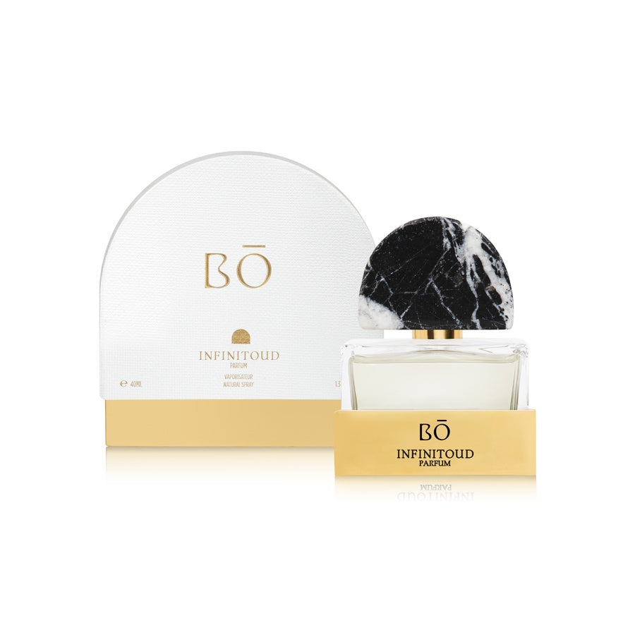 House of Bō Infinitoud Parfum bottle and box