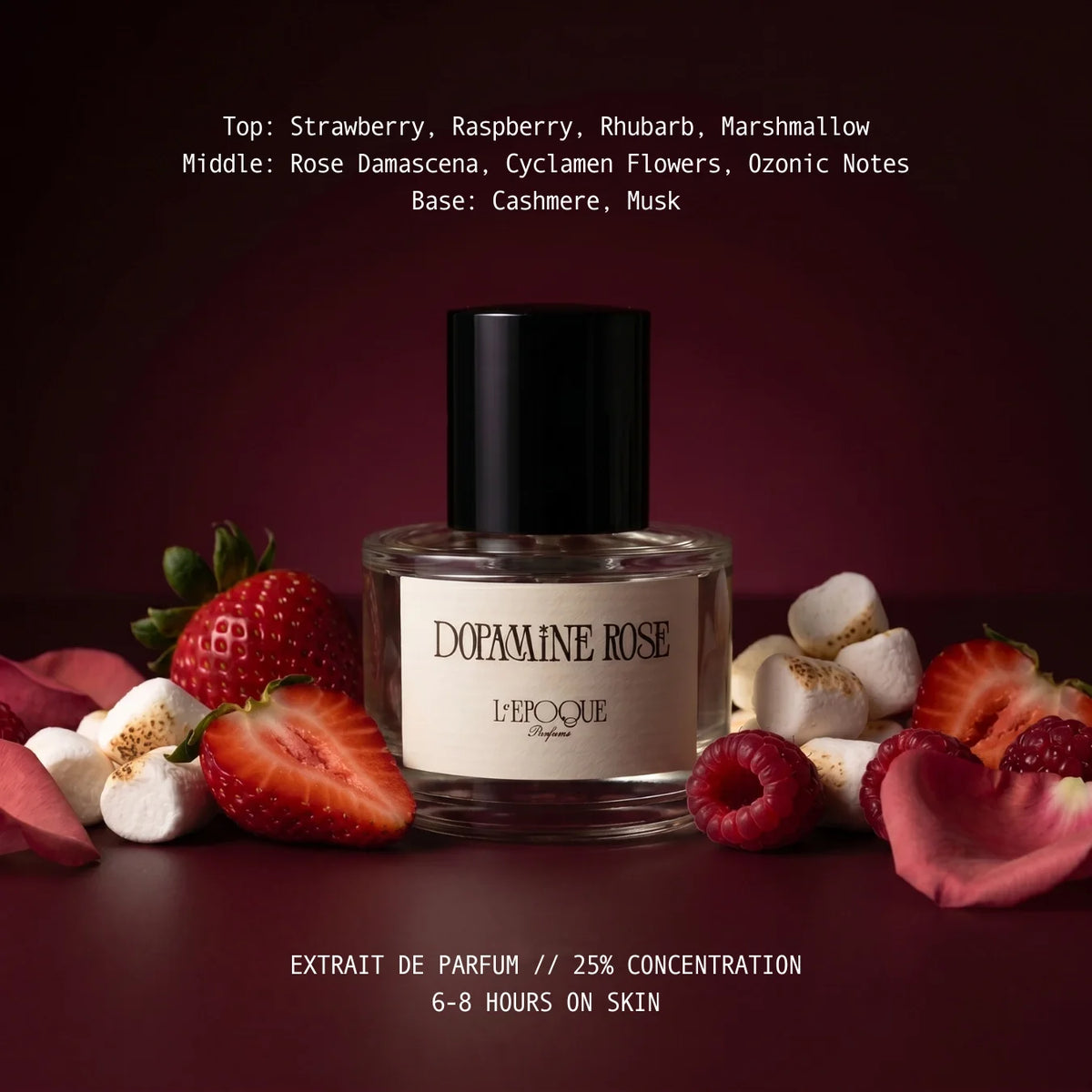 L'Epoque Parfums Dopamine Rose Extrait de Parfum