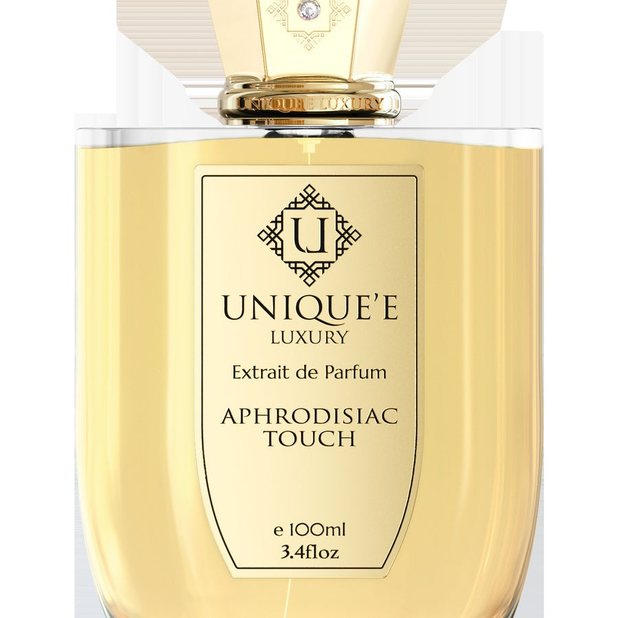 Unique'e Luxury Aphrodisiac Touch bottle detail