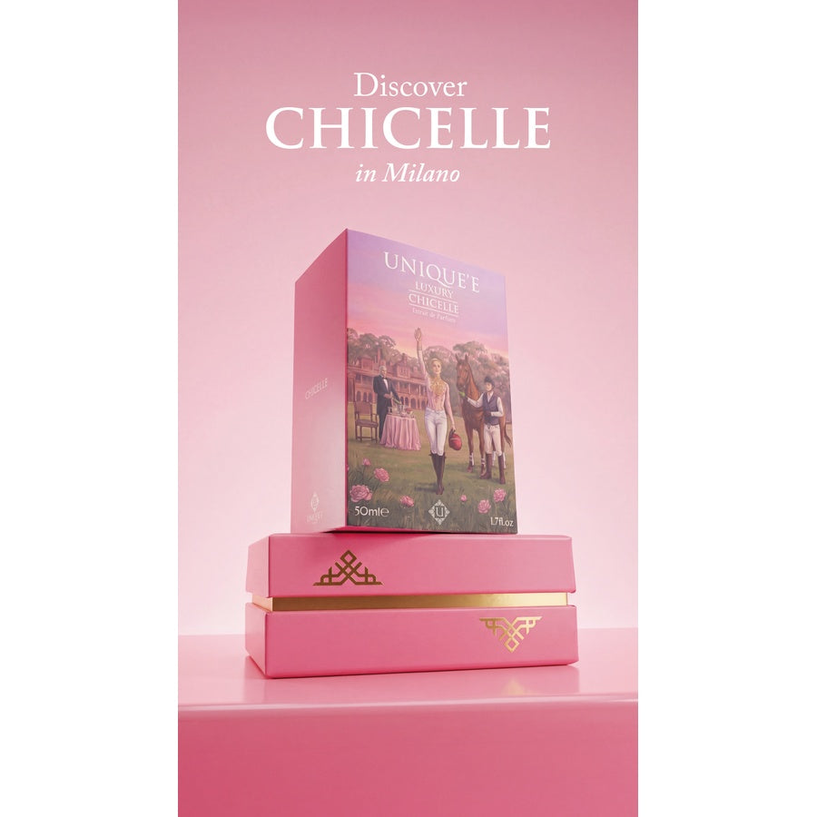 Unique'e Luxury Chicelle bottle detail