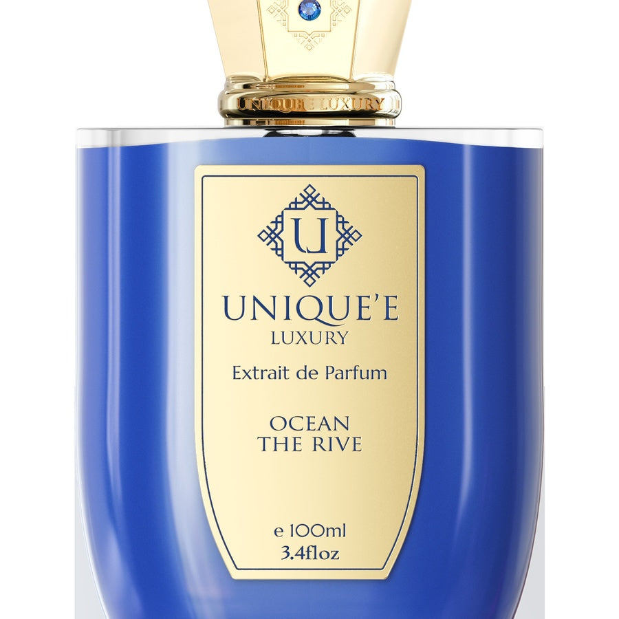 Unique'e Luxury Ocean The Rive bottle detail