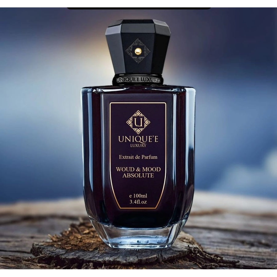 Unique'e Luxury Woud & Mood Absolute bottle detail